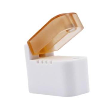 Imagem de Colaxi Máquina de costura Mini caixa de óleo Linhas de linhas de divisão portátil Organizador de fios de costura Caixa de óleo para tricô, Branco