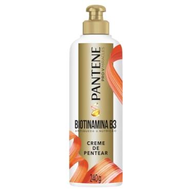 Imagem de Pantene PRO-V Miracles Creme de Pentear Antiqueda & Nutrição Biotinamina B3 para cabelos com queda 240g