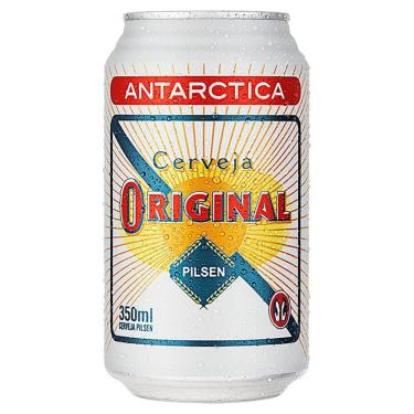 Imagem de Cerveja Pilsen Antarctica Original Lata 350ml