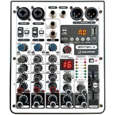 Imagem de Mesa de som waldman B-4 BRITISH-4