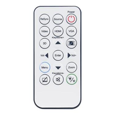 Imagem de PerFascin Controle remoto de substituição para projetor SP-8VH02GC01 adequado para Optoma DAESSGN W312 W316 X312 X315 X316 DS346 S310E S315 S316 W310 DW346 DX345 DX346 H111 2E H18 2x HD28HDR HD39HDR