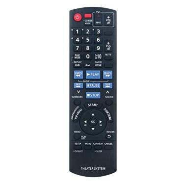 Imagem de Allimity Controle remoto substituído N2QAYB000359 para PANASONIC Home Theater SA-PT673 SB-HC470 SA-PT670 SB-HW460
