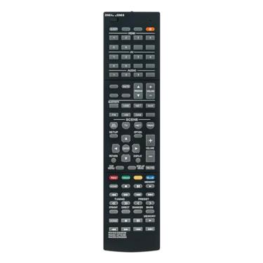 Imagem de Beyution Controle remoto substituído RAV546 ZQ56680 adequado para receptor AV Yamaha RAV551 ZT74390 RAV556 ZW69560 RX-A670 RX-A550 YHT-5920 RX-V479 RX-A550BL RX-S6010 RX-S6 01BL RX-S601D RX-S601DBL