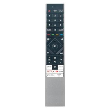 Imagem de PerFascin Controle remoto de voz de substituição ERF6N64 compatível com Hisense U8K Series ULED Mini LED 4K UHD Smart TV 65U8K 75U8K 75U88KM 85UXK 65UXK 55A85K 65A85K 75U8KQ 85U8K 55U88KM 65U88KM