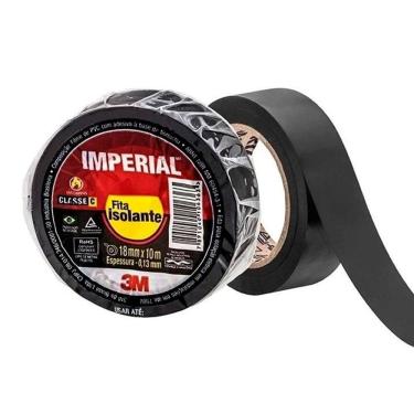 Imagem de Fita Isolante Imperial 18Mmx10m Preto 3M