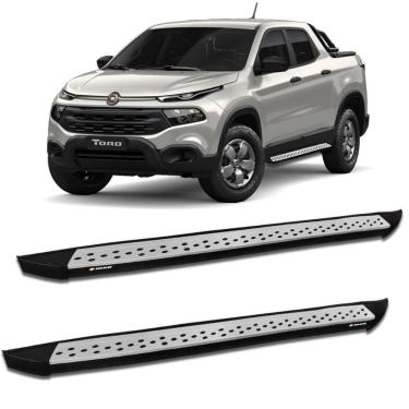 Imagem de Estribo Fiat Toro 2016 a 2023 Aluminio Keko K2 My Way