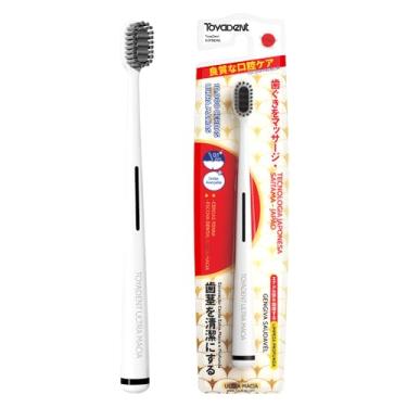 Imagem de TOYADENT SUPREME Escova de Dente Extra Macias, 1 Unidade Adulto, 10000 Cerdas Extra Finas, Compacta e Portátil, Para Viagem e Uso Diário, Suave para Gengivas