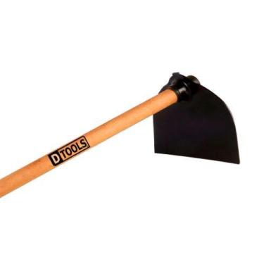 Imagem de Enxada Estreita 24 cm Forjada para Jardinagem e Agricultura - Cabo de 