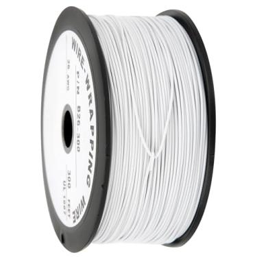 Imagem de Fio de Cabo Elétrico, Fio Elétrico, Linha de Cabo de Conexão, Fio de Embrulho de Aviação, Cabo de Fio de Cobre Estanhado, 100 Metros 26AWG, Fio Sólido