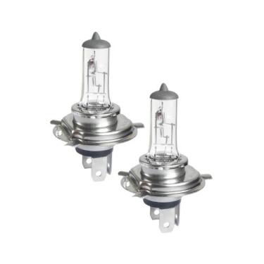 Imagem de Kit de Lâmpadas Halógena H4 Farol Alto Baixo 4300k 24v Caminhao 70/75w