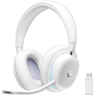 Imagem de Headset Gamer Logitech G735 Ligthsync USB Bluetooth Branco