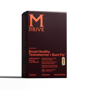 Imagem de Suplemento Mdrive Boost & Burn Testosterone Support 75 cápsulas