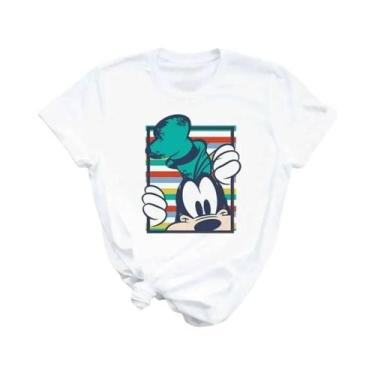 Imagem de Camiseta Kawaii De Mickey, Minnie E Pato Donald Da Disney, Estilo Hara