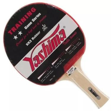 Imagem de Raquete Ping Pong Yashima 2 Estrelas BORRACHA XX3 LISA 82022-Unissex
