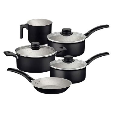 Imagem de Jogo de Panelas Tramontina Linz Antiaderente 5 Peças