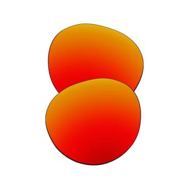 Imagem de EZReplace Lentes de reposição para óculos de sol GOODR Nine Dollar Pour Over, Vermelho fogo, One Size