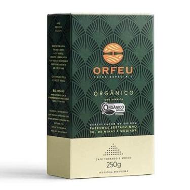Imagem de Café Torrado e Moído Orfeu Orgânico 250g - Café Orfeu