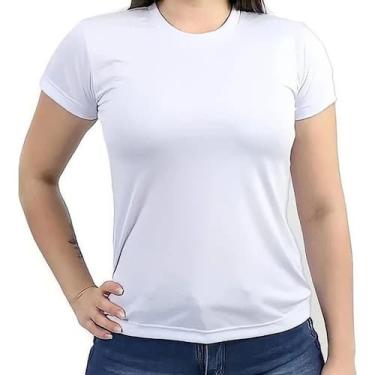 Imagem de Camiseta branca feminina M - HIGY