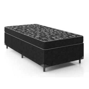Imagem de Cama Box Solteiro Conjugada 5cm Ortopédica 88x188 - RR COLCHOES