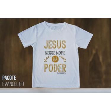 Imagem de Blusa T-shirt Camiseta Feminina Estampada -Evangelica- Várias Estampas