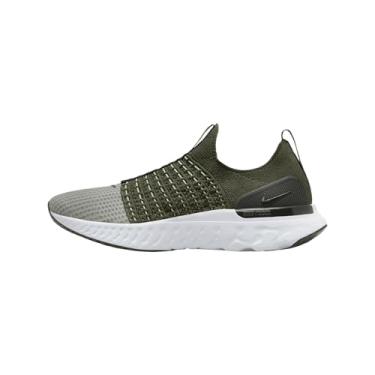 Imagem de Nike Tênis de corrida masculino React Phantom Run Flyknit 2 (DX2311-300, verde áspero/sequoia/verde esmaltado), Verde áspero/sequoia/verde esmaltado, 43 BR
