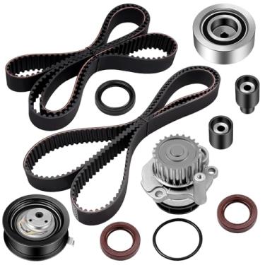 Imagem de ECCPP® Novo kit de bomba de água de correia dentada para 1998-2004 para New Golf para Jetta 1.9L l4 DIESEL SOHC Turbocharged