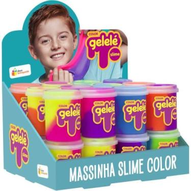 Imagem de Slime Gelele Slime Pote Color - Acquarela