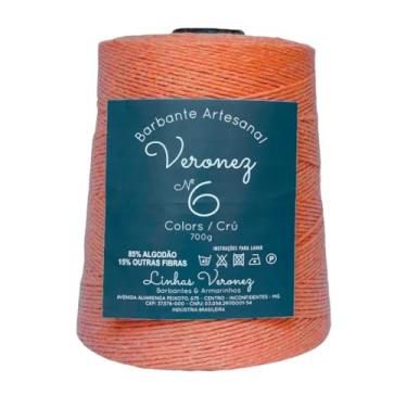 Imagem de Barbante Artesanal Veronez do Nº6 a Nº 8 700g (Telha - N6)