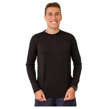 Imagem de Camisa UV 50+ Manga Longa Blusa Proteção Solar Térmica Praia Camiseta Segunda Pele Pescaria Piscina-Unissex