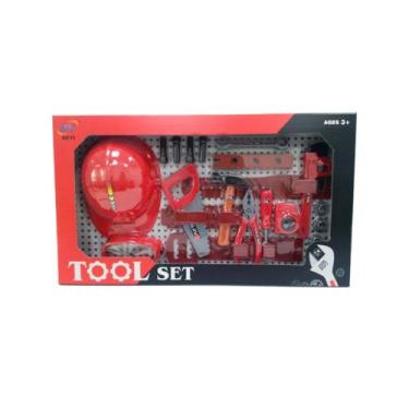 Imagem de Oficina Criativa Kit Ferramenta com Capacete e Acessórios Indicado par