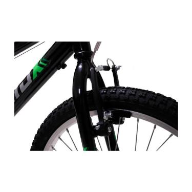 Imagem de Bicicleta Aro 20 Mono Meninos Preto Com Rodinhas