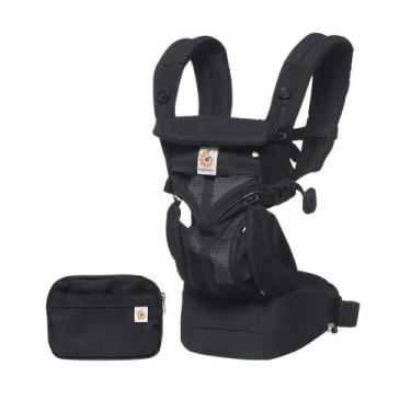 Imagem de Canguru Bebê 4 Posições Ergonômico Classic Mesh Ergobaby -, PRETO