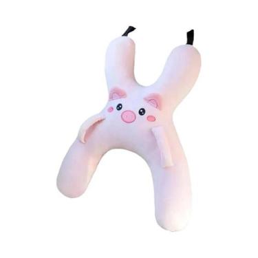 Imagem de Almofada De Pescoço Para Carro Fofa: Suporte Confortável Para Cabeça E