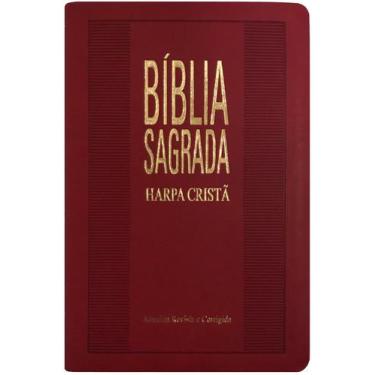 Imagem de Bíblia Sagrada RC Slim e Harpa Cristã - CPAD, Vermelha