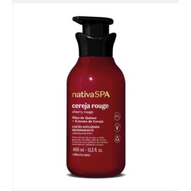 Imagem de Loção Aveludada Desodorante Corporal Nativa Spa Cereja Rouge 400ml