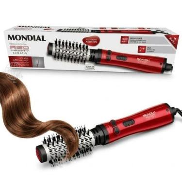 Imagem de Escova Rotativa Mondial Red Infinity Keratin Bivolt, Bivolt