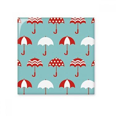 Imagem de Guarda-chuva chuva clima nuvem sol cerâmica azulejo brilhante decalque de tijolo vitrificado pedra adornada
