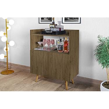 Imagem de Aparador Buffet Retrô Sala Suiça 2 Portas Pes Palito