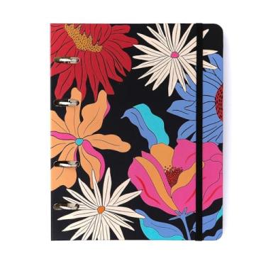 Imagem de Caderno Criativo Argolado Office Duo Pólen Pautado & Pontado A5 Tropicália Preto, Cicero