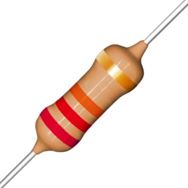 Imagem de Resistor 22K -1/4W-5% Kit com 100 Unidades - Para Eletrônica