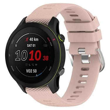 Imagem de hengkang Compatível com Coros Pace 3/Apex 2 Pro/Apex Pro/Apex 46 mm, pulseiras de silicone de substituição de 22 mm adequadas para Coros Pace 3/Apex 2 Pro/Apex Pro/Apex 46 mm (rosa)