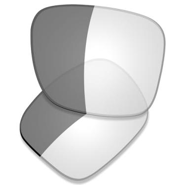 Imagem de SAUCER Lentes de reposição premium para óculos de sol Oakley Holbrook XL OO9417 de alta definição - Ativação fotocromática anti-embaçamento