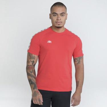Imagem de Camiseta Masculina Umbro Essence- Vermelho