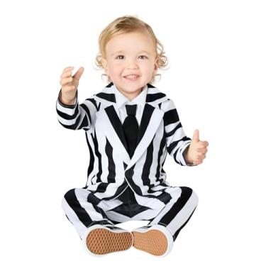 Imagem de Spirit Halloween | Baby Beetlejuice Costume | Officially Licensed | Beetlejuice Halloween Costumes for Babies and Kids - 12 to 18 Months