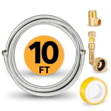 Imagem de Kit de conector de instalação de mangueira para lava-louças (25 cm)