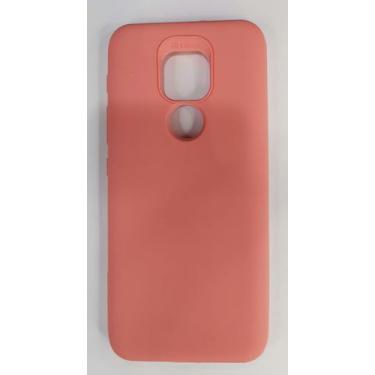 Imagem de Capa Capinha moto g9 play e7 plus tela 6.5 Silicone Maleável Diversas 