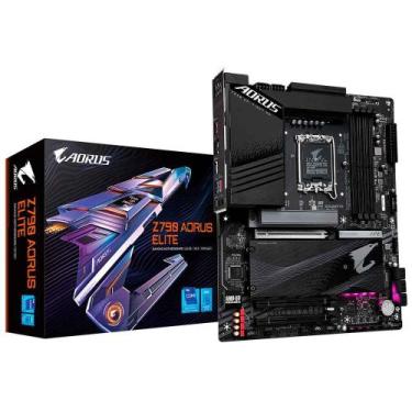 Imagem de Placa Mãe Gigabyte Z790 Aorus Elite R1.1, DDR5, LGA1700, ATX