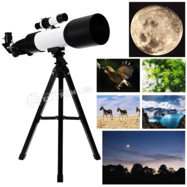 Imagem de Telescópio Astronomico Profissional Refrator Ampliação 90x Leve E Port