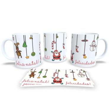 Imagem de Canecas de Porcelana Personalizadas 6 - Estampa Sublimada, Mod.98