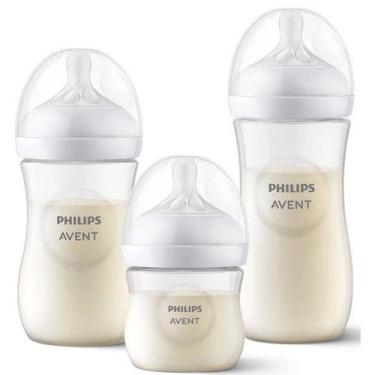 Imagem de Kit Mamadeira AVENT Petala 125ML/260ML/330ML - SCD838/27 - Philips AVE